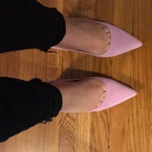 Marc Fisher LTD. Lilac Suede Block Heels